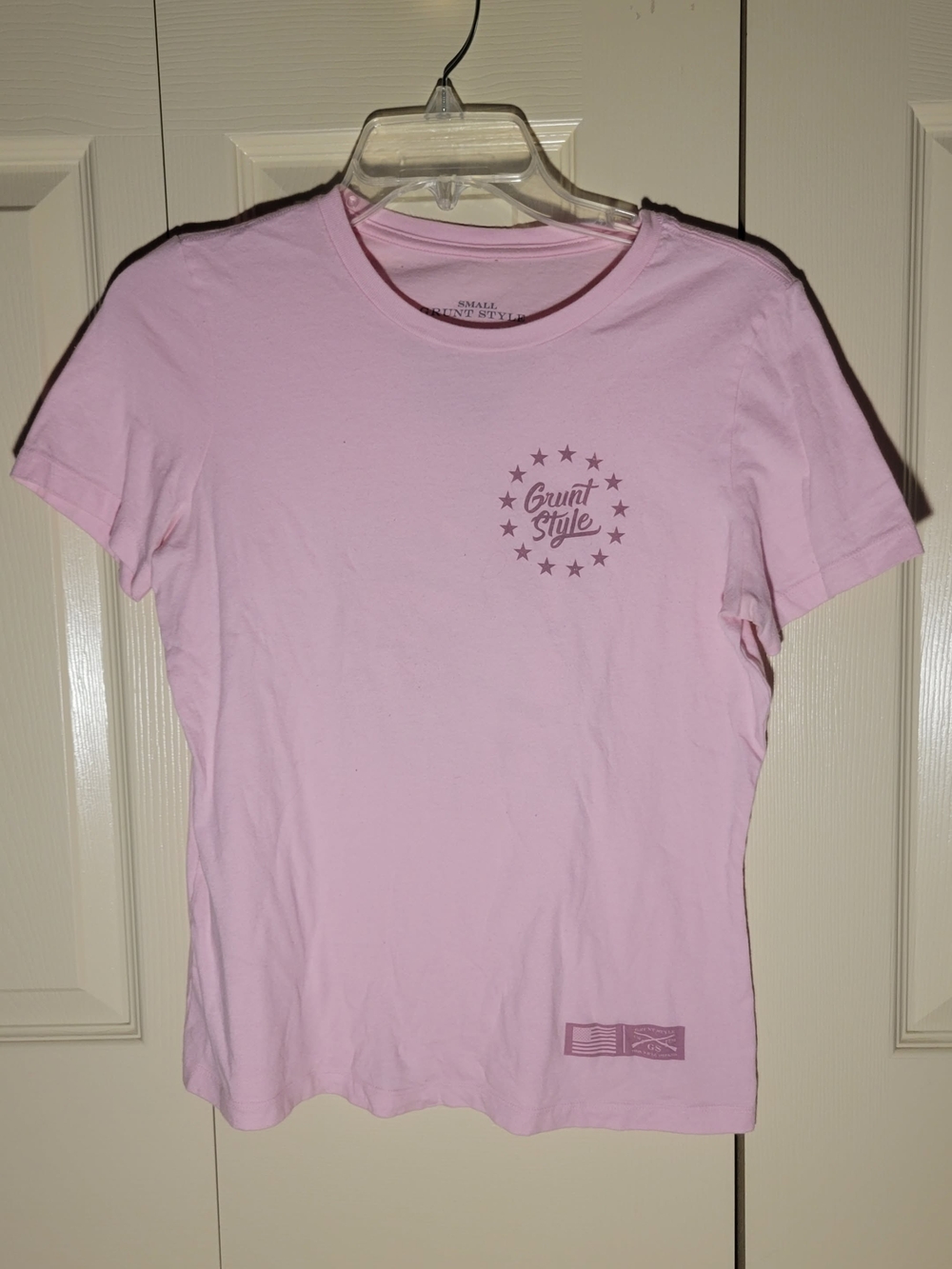 Grunt Style Women's Light Pink Short Sleeve Tee
